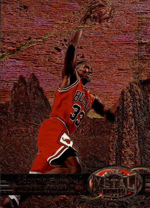 1997-98 Metal Universe #83 Scottie Pippen - NM-MT