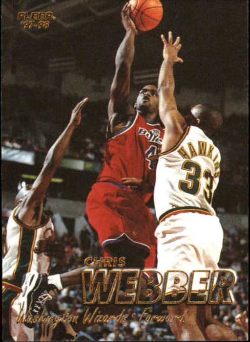 1997-98 Fleer #4 Chris Webber