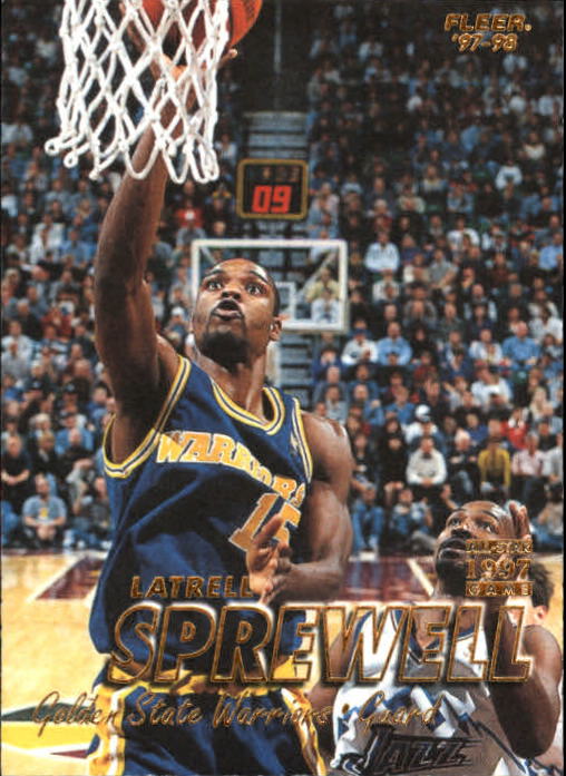 1997-98 Fleer #15 Latrell Sprewell