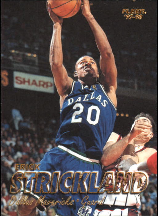 1997-98 Fleer #121 Erick Strickland RC