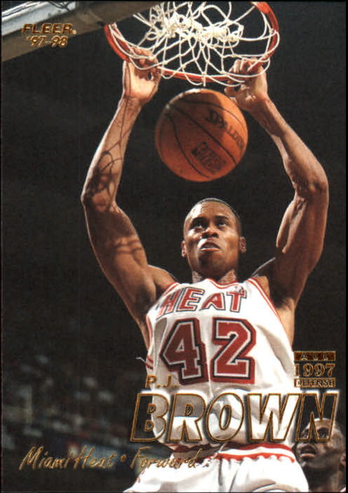 1997-98 Fleer #182 P.J. Brown