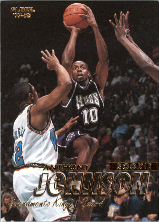 1997-98 Fleer #307 Anthony Johnson RC