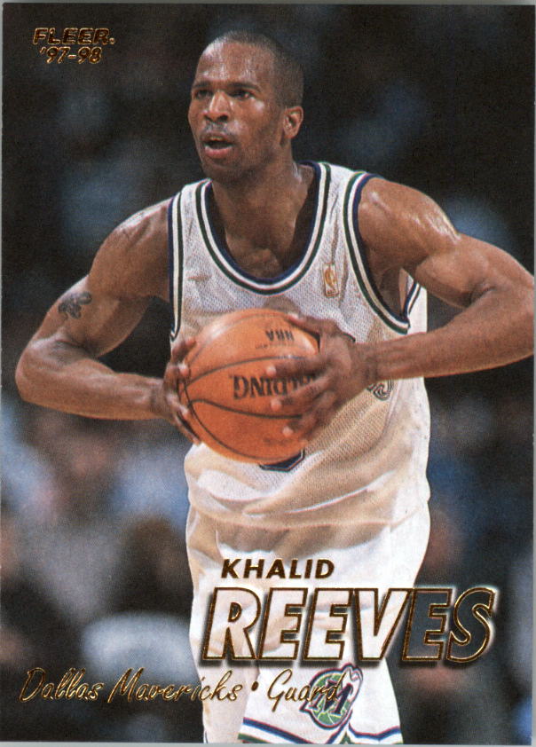 1997-98 Fleer #324 Khalid Reeves