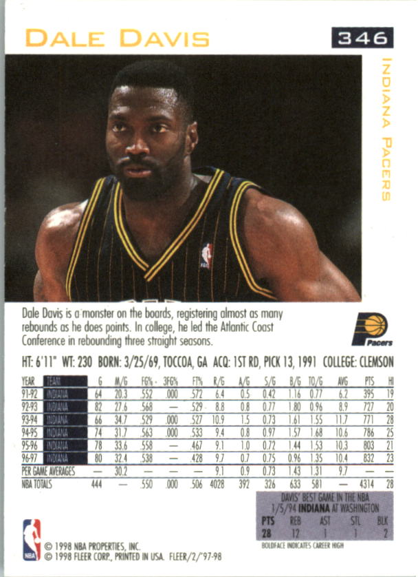 B2858- 1997-98 Fleer Basketball # 201-350 +Inserts -You Pick- 15+ FREE US SHIP - Picture 109 of 135