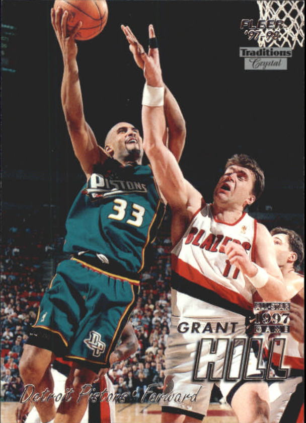 1997-98 Fleer Crystal Collection #33 Grant Hill