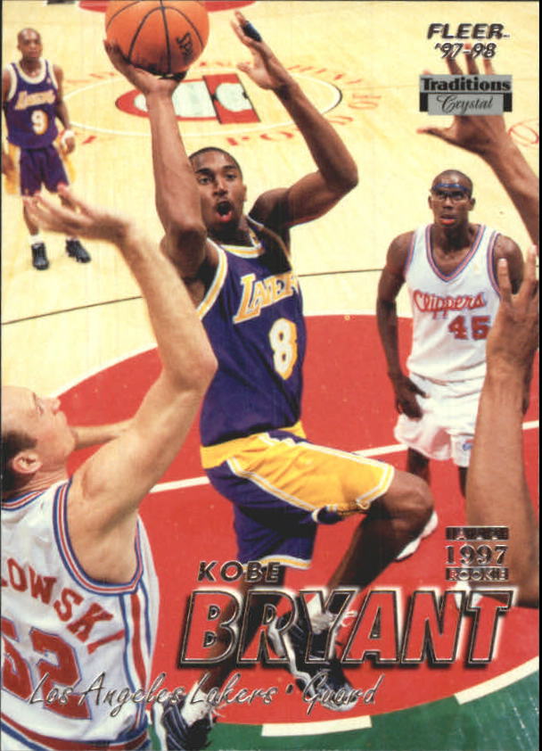 1997-98 Fleer Crystal Collection #50 Kobe Bryant