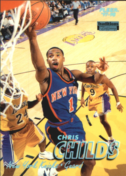 1997-98 Fleer Tiffany Collection #119 Chris Childs