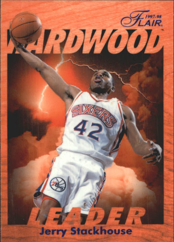 1997-98 Fleer Flair Hardwood Leaders #20 Jerry Stackhouse