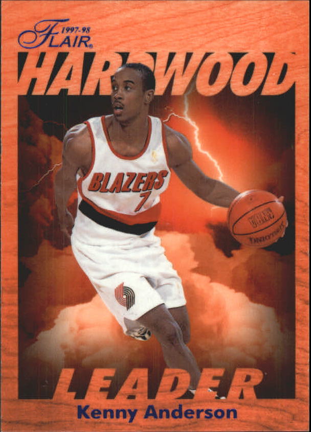 1997-98 Fleer Flair Hardwood Leaders #22 Kenny Anderson