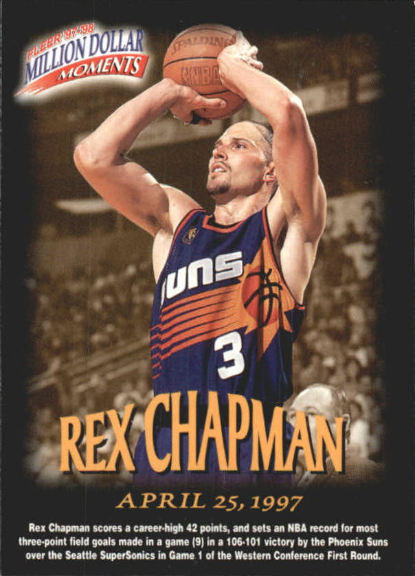 1997-98 Fleer Million Dollar Moments #32 Rex Chapman