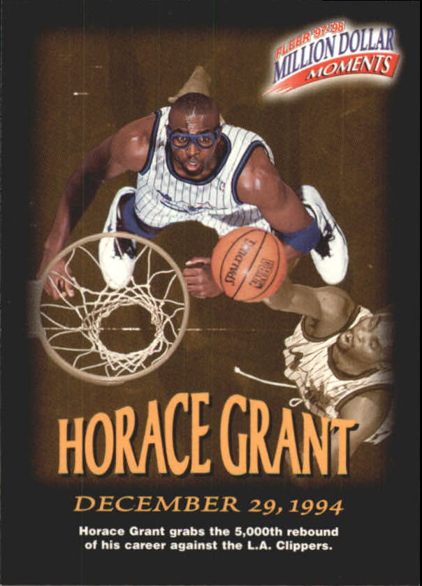 1997-98 Fleer Million Dollar Moments #35 Horace Grant