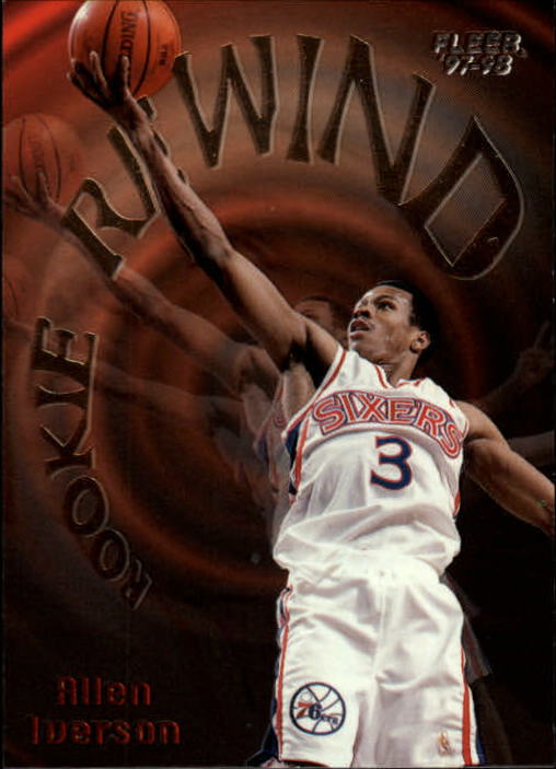 1997-98 Fleer Rookie Rewind #5 Allen Iverson