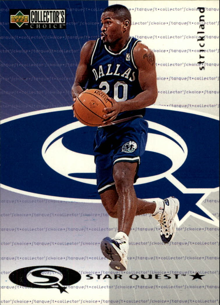 1997-98 Collector's Choice StarQuest #115 Erick Strickland