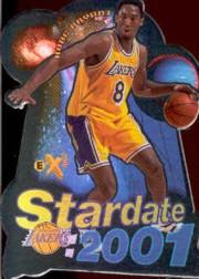 1997-98 E-X2001 Star Date 2001 #3 Kobe Bryant