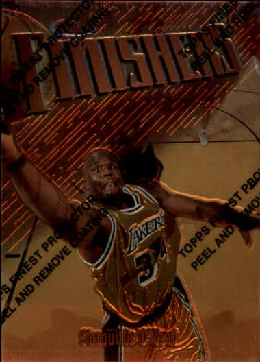 1997-98 Finest #50 Shaquille O'Neal B