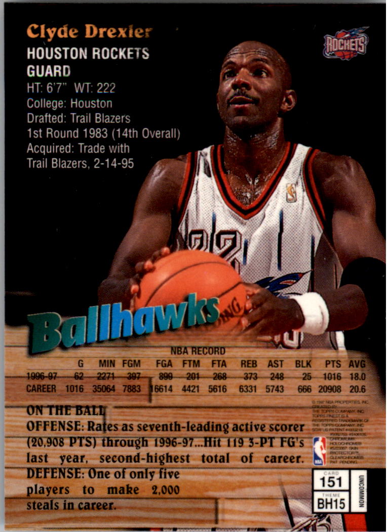 1997-98 Finest Basketball Card Pick (Base) 102-315 - Picture 95 of 361