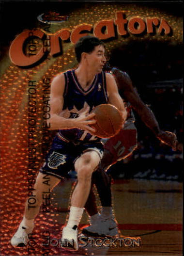 1997-98 Finest #187 John Stockton B