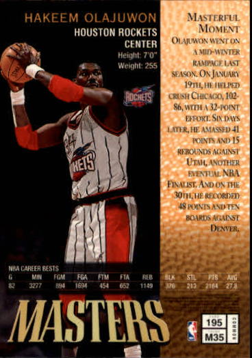 1997-98 Finest Basketball Card Pick (Base) 102-315 - Picture 178 of 361