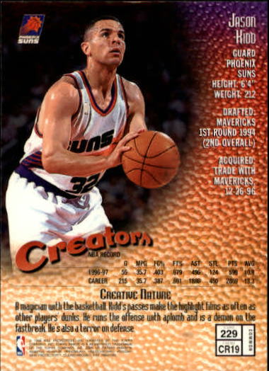 1997-98 Finest Basketball Card Pick (Base) 102-315 - Picture 246 of 361