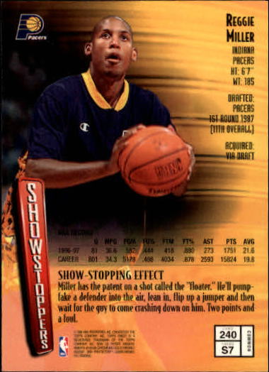 1997-98 Finest Basketball Card Pick (Base) 102-315 - Picture 268 of 361