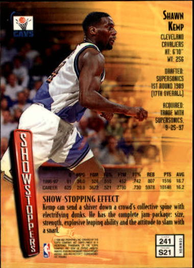 1997-98 Finest Basketball Card Pick (Base) 102-315 - Picture 270 of 361