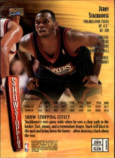 1997-98 Finest Basketball Card Pick (Base) 102-315 - Picture 340 of 361