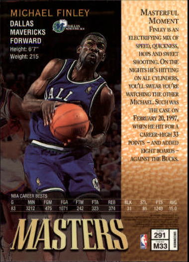 1997-98 Finest Basketball Card Pick (Base) 102-315 - Picture 346 of 361