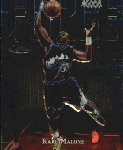 1997-98 Finest Embossed #127 Karl Malone S
