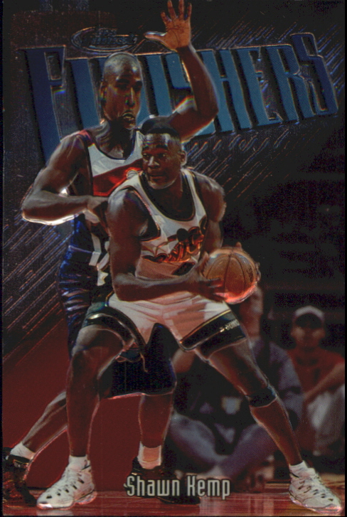 1997-98 Finest Embossed #130 Shawn Kemp S