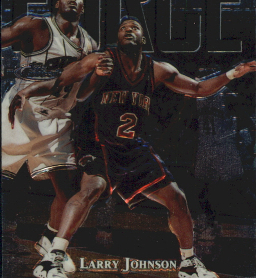 1997-98 Finest Embossed #139 Larry Johnson S