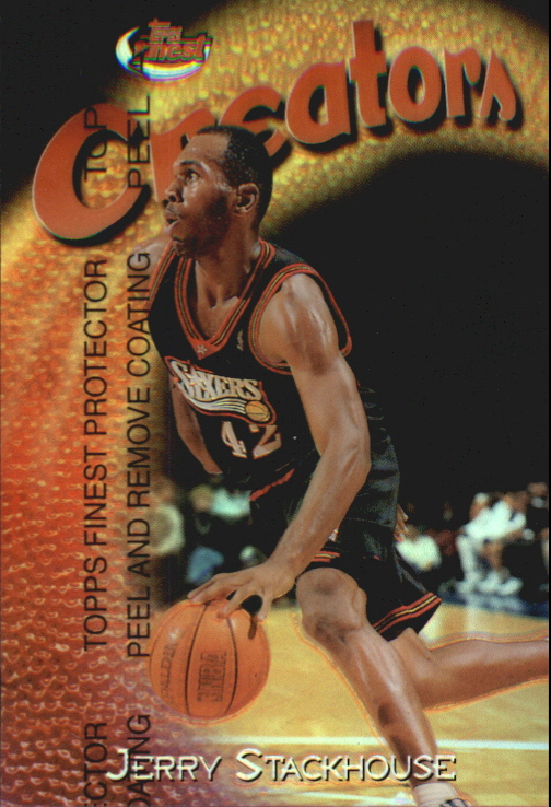1997-98 Finest Refractors #253 Jerry Stackhouse B