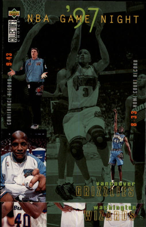 1997-98 Collector's Choice #183 Shareef Abdur-Rahim/Roy Rogers/Anthony Peeler/Bryant Reeves