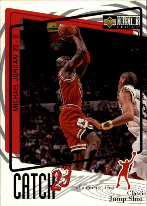 1997-98 Collector's Choice #192 Michael Jordan/Catch 23 Jump Shot