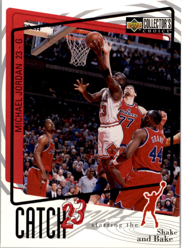 1997-98 Collector's Choice #193 Michael Jordan/Catch 23 Shake and Bake