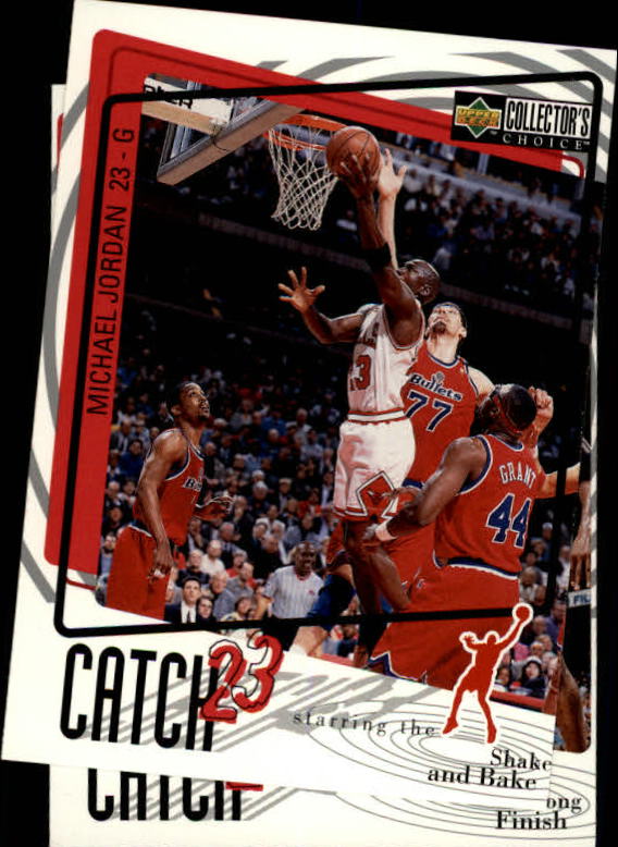 1997-98 Collector's Choice #194 Michael Jordan/Catch 23 Strong Finish