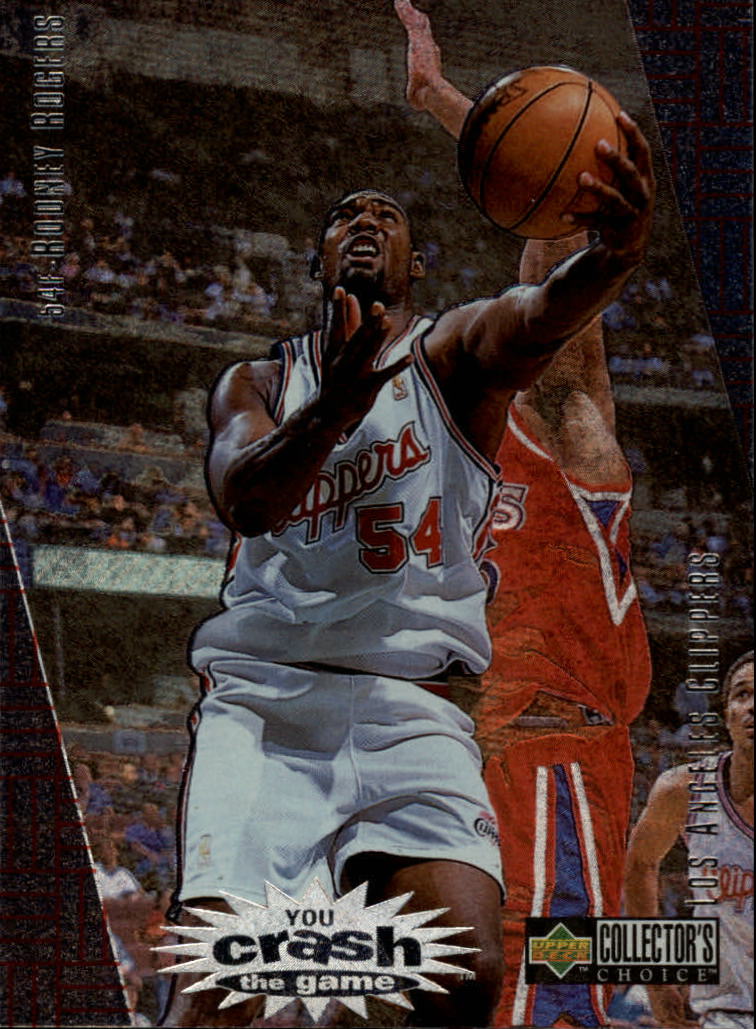 1997-98 Collector's Choice Crash the Game Scoring Redemption #R12 Rodney Rogers