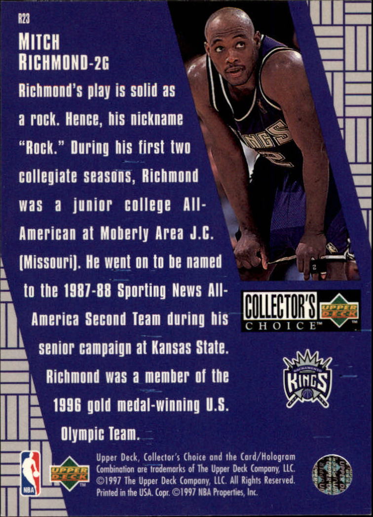 1997-98 Collectors Choice Crash the Game Scoring Redemption Singles - You Choose