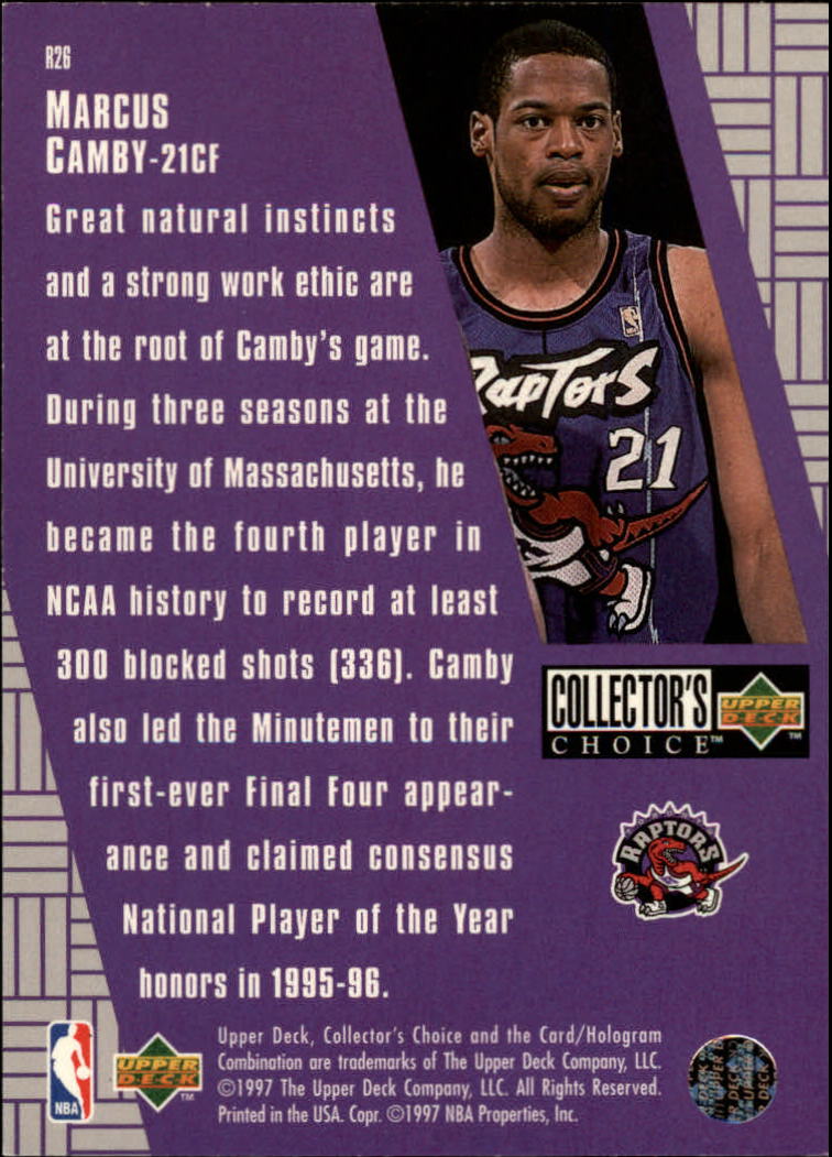 1997-98 Collectors Choice Crash the Game Scoring Redemption Singles - You Choose