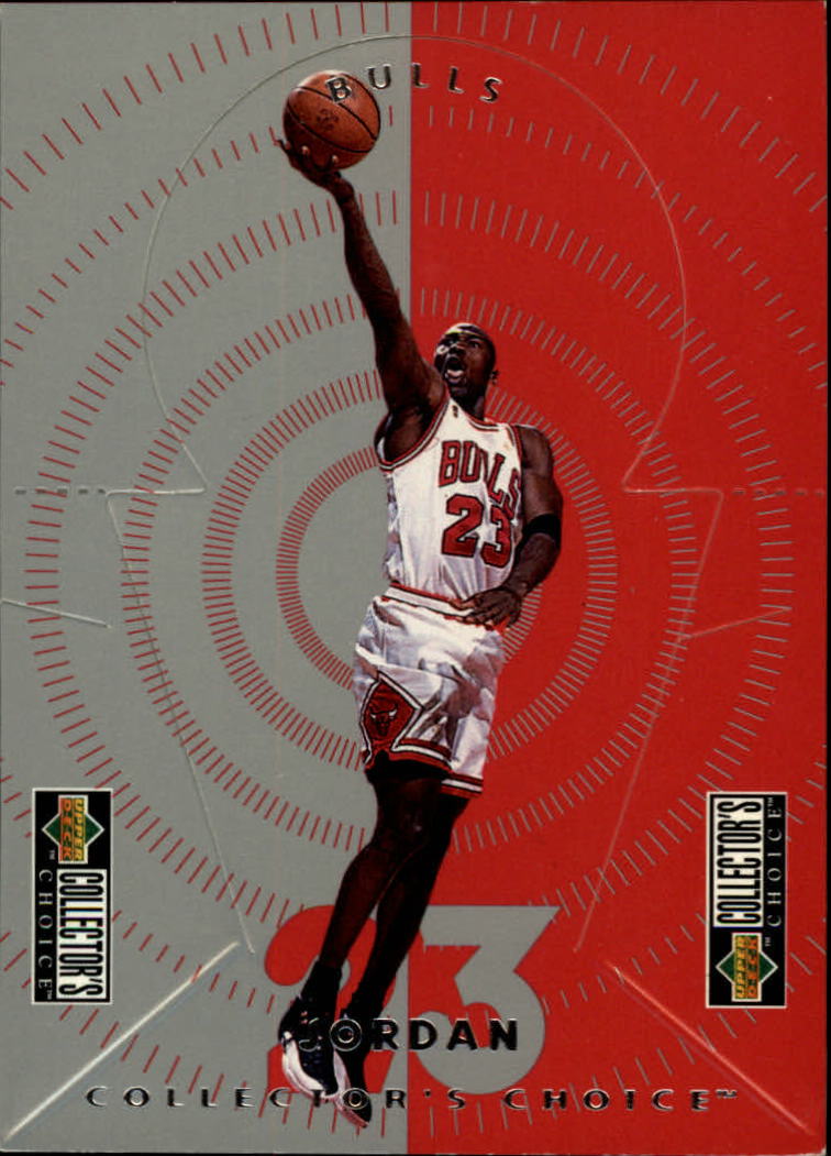  1997-98 Collector's Choice #192 Michael Jordan Catch 23 Jump  Shot NBA Basketball Trading Card : Collectibles & Fine Art