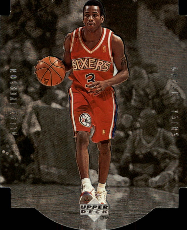 1997-98 Collector's Choice Star Attractions #SA9 Allen Iverson