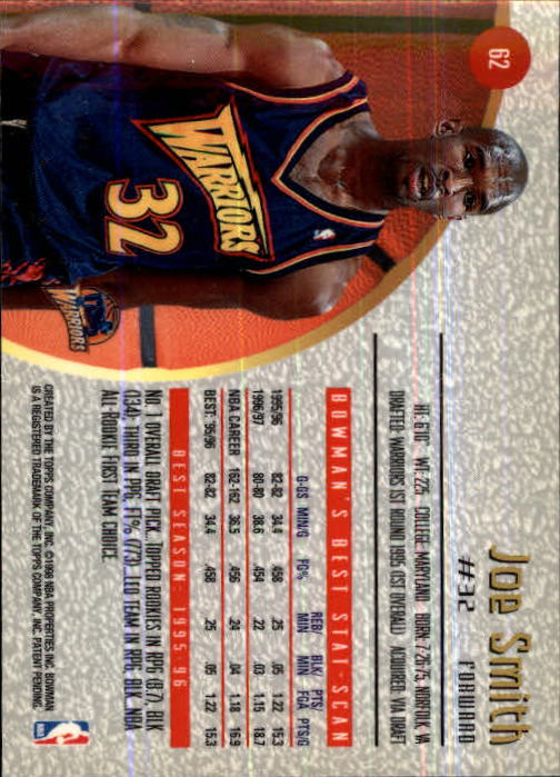 A9788- 1997-98 Bowman's Best Bk #s 1-125 +Rookies -You Pick- 15+ FREE US SHIP - Picture 123 of 247