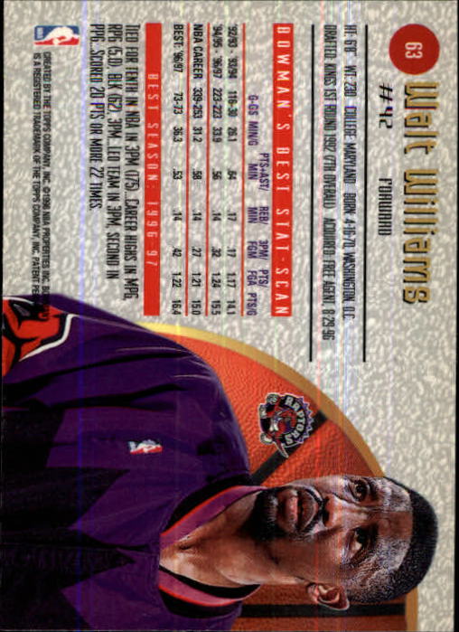 A9788- 1997-98 Bowman's Best Bk #s 1-125 +Rookies -You Pick- 15+ FREE US SHIP - Picture 125 of 247