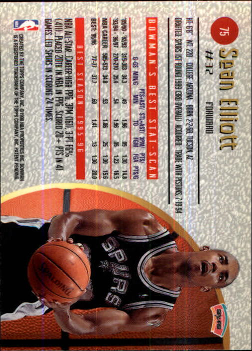 A9788- 1997-98 Bowman's Best Bk #s 1-125 +Rookies -You Pick- 15+ FREE US SHIP - Picture 149 of 247