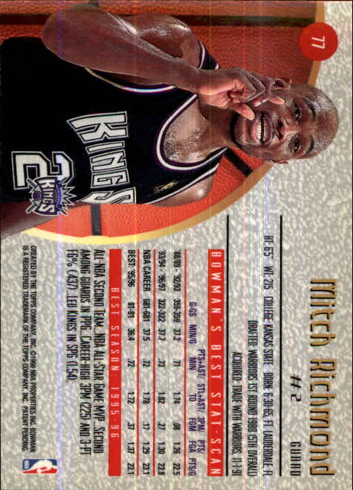 A9788- 1997-98 Bowman's Best Bk #s 1-125 +Rookies -You Pick- 15+ FREE US SHIP - Picture 153 of 247