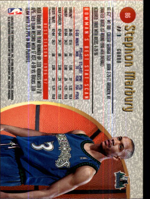A9788- 1997-98 Bowman's Best Bk #s 1-125 +Rookies -You Pick- 15+ FREE US SHIP - Picture 171 of 247