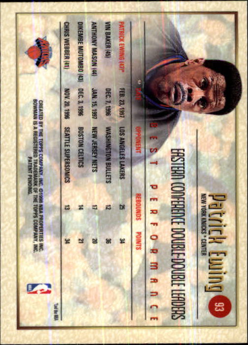 A9788- 1997-98 Bowman's Best Bk #s 1-125 +Rookies -You Pick- 15+ FREE US SHIP - Picture 183 of 247