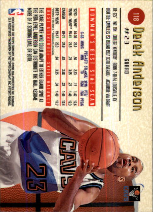 A9788- 1997-98 Bowman's Best Bk #s 1-125 +Rookies -You Pick- 15+ FREE US SHIP - Picture 233 of 247