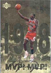 1998 Upper Deck Michael Jordan Gatorade #4 Michael Jordan