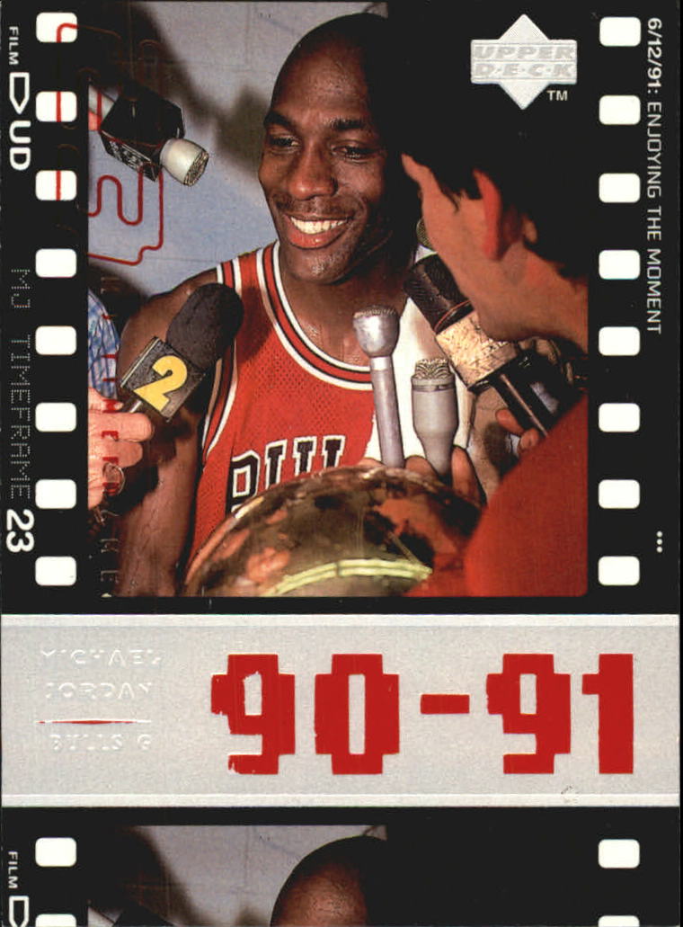 1998 Upper Deck Michael Jordan Living Legend #45 Michael Jordan TF 1991-92