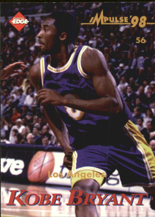 1998 Collector's Edge Impulse #56 Michael Olowokandi/Kobe Bryant back image